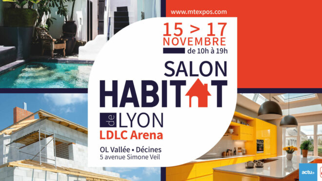 SALON HABITAT - DECINE CHARPIEU - DU 15 AU 18 NOVEMBRE 2024